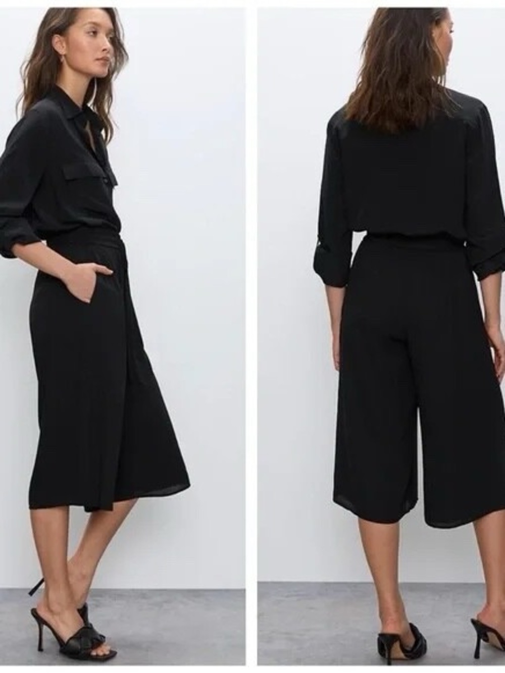Babaton Luis Cropped Culottes